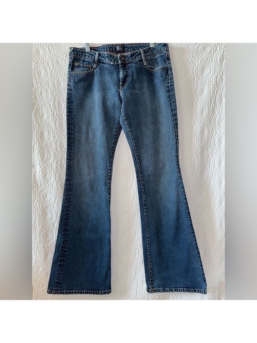 Von Dutch Kustom Made Originals Low-Rise Wide Flare Jeans